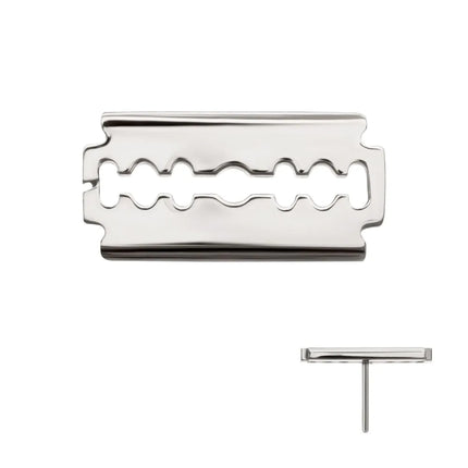 Invictus Titanium Threadless Razor Blade Top