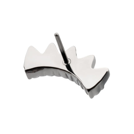 Invictus Titanium Threadless Arc Spike Cluster Top