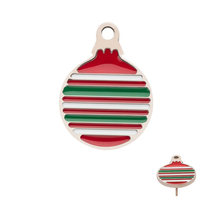 Invictus Titanium Threadless Christmas Ornament Top