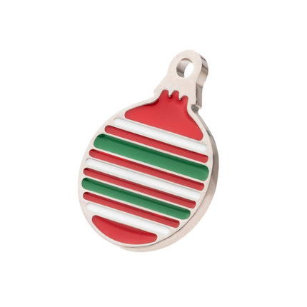 Invictus Titanium Threadless Christmas Ornament Top